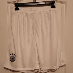White Men's Shorts Duetscher Fussbal-bund Size 3xl